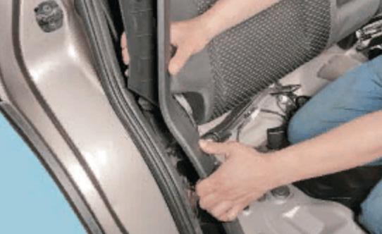 Как снять и заменить заднее сиденье Nissan Qashqai своими руками