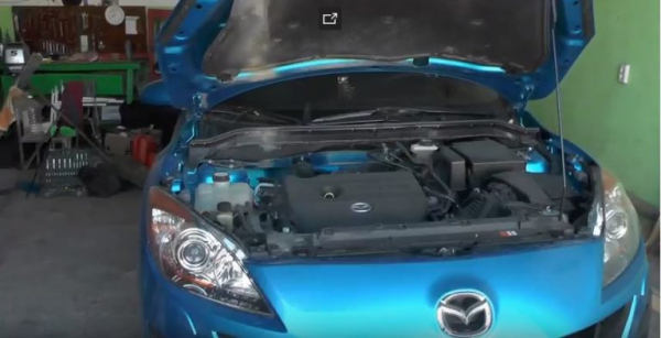 Как заменить масло в автомобиле Mazda 3 с автоматической коробкой передач своими руками